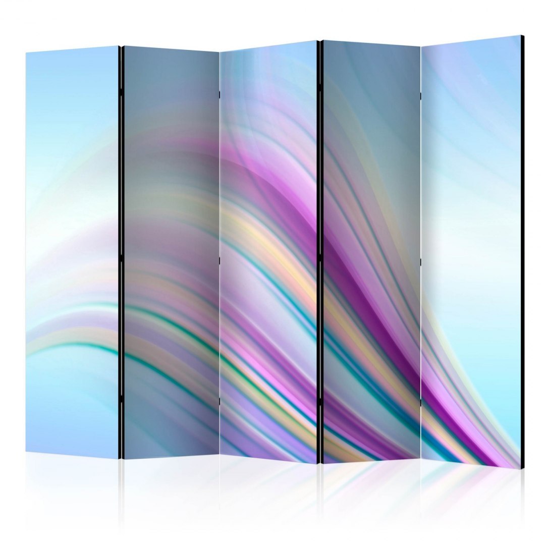 Parawan 5-częściowy - Rainbow abstract background II Parawan 5-częściowy - Rainbow abstract background II