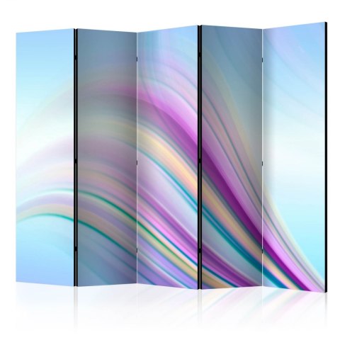 Parawan 5-częściowy - Rainbow abstract background II
