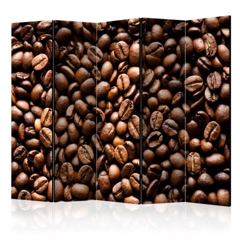 Parawan 5-częściowy - Roasted coffee beans II