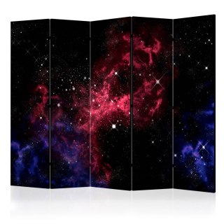 Parawan 5-częściowy - kosmos - gwiazdy II