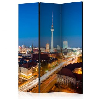 Parawan 3-częściowy - Berlin by night