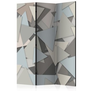 Parawan 3-częściowy - Geometryczna układanka