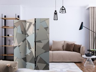 Parawan 3-częściowy - Geometryczna układanka