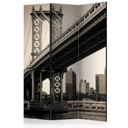 Parawan 3-częściowy - Most Manhattan, Nowy Jork