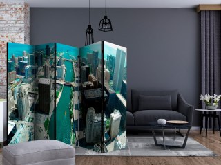 Parawan 5-częściowy - Architektura miejska Chicago II