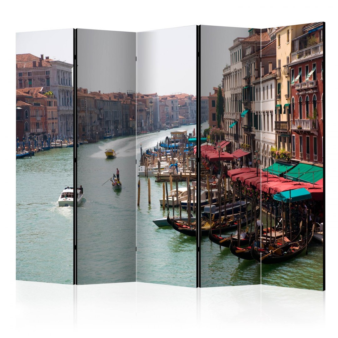 Parawan 5-częściowy - Canal Grande w Wenecji, Włochy II Parawan 5-częściowy - Canal Grande w Wenecji, Włochy II