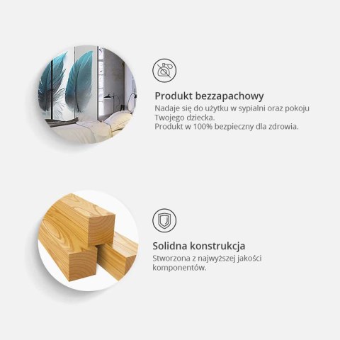 Parawan 5-częściowy - Geometryczny pokój II Parawan 5-częściowy - Geometryczny pokój II