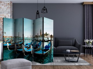 Parawan 5-częściowy - Gondole na Canal Grande, Wenecja II