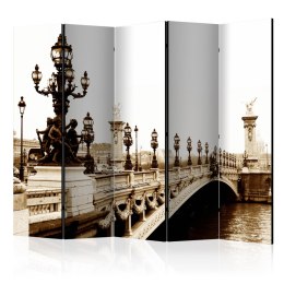 Parawan 5-częściowy - Most Aleksandra III, Paryż II