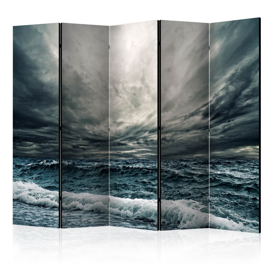 Parawan 5-częściowy - Ocean waves II Parawan 5-częściowy - Ocean waves II