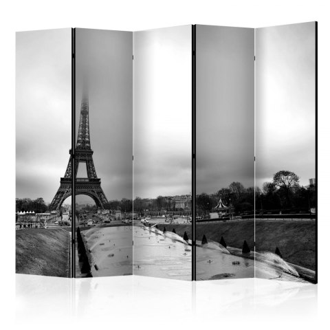 Parawan 5-częściowy - Paryż: Wieża Eiffla II