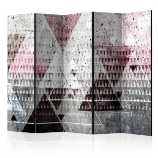 Parawan 5-częściowy - Trójkąty II