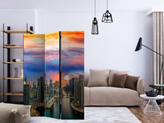 Parawan 3-częściowy - Popołudnie w Dubaju