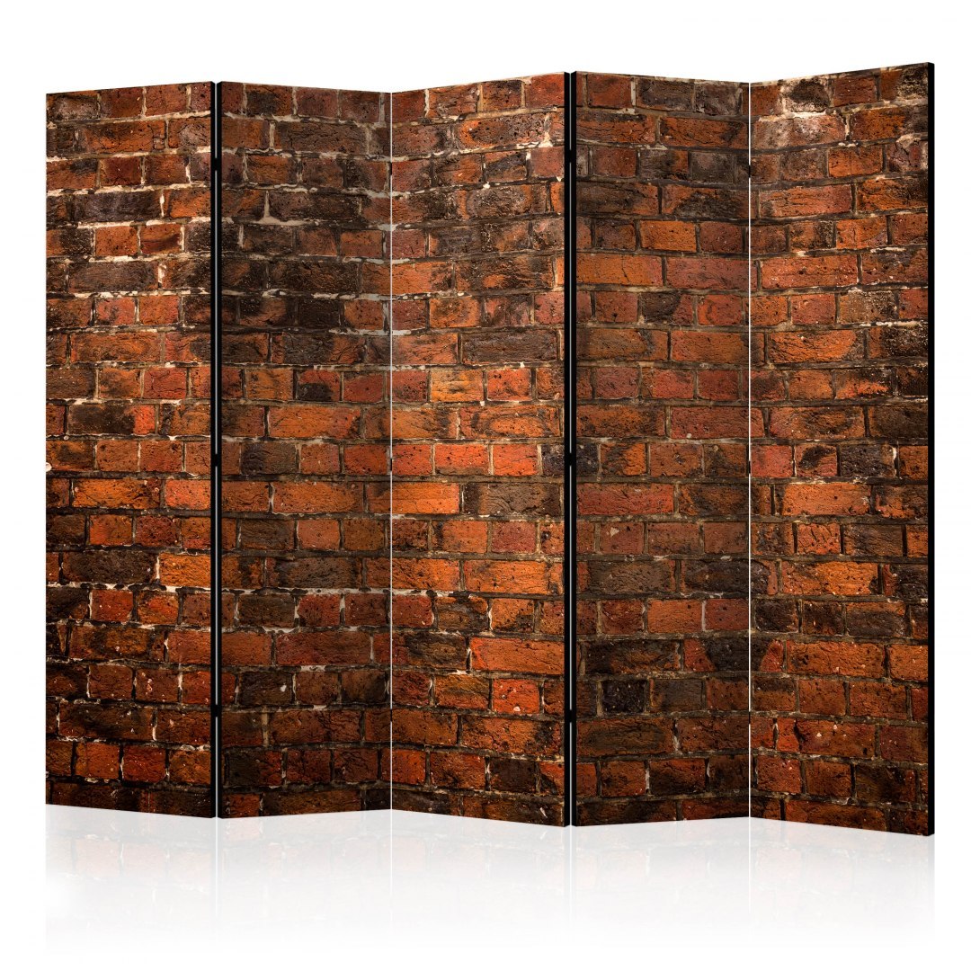 Parawan 5-częściowy - Stary mur II Parawan 5-częściowy - Stary mur II