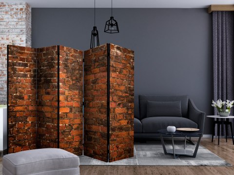 Parawan 5-częściowy - Stary mur II Parawan 5-częściowy - Stary mur II