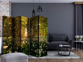 Parawan 5-częściowy - Leśna flora II