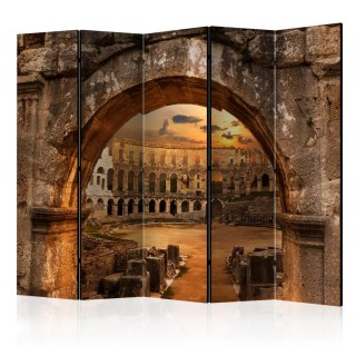 Parawan 5-częściowy - Amfiteatr, Ruiny