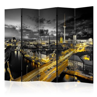Parawan 5-częściowy - Berlin nocą II