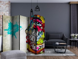 Parawan 5-częściowy - Graffiti beauty II