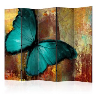 Parawan 5-częściowy - Painted butterfly II