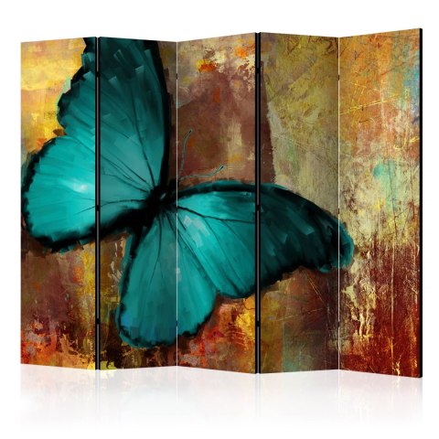 Parawan 5-częściowy - Painted butterfly II