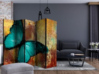 Parawan 5-częściowy - Painted butterfly II