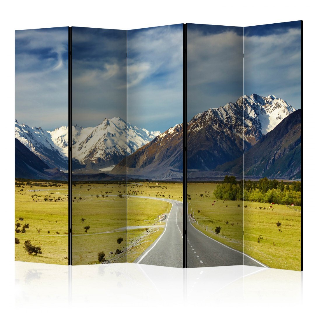 Parawan 5-częściowy - Southern Alps, New Zealand II Parawan 5-częściowy - Southern Alps, New Zealand II