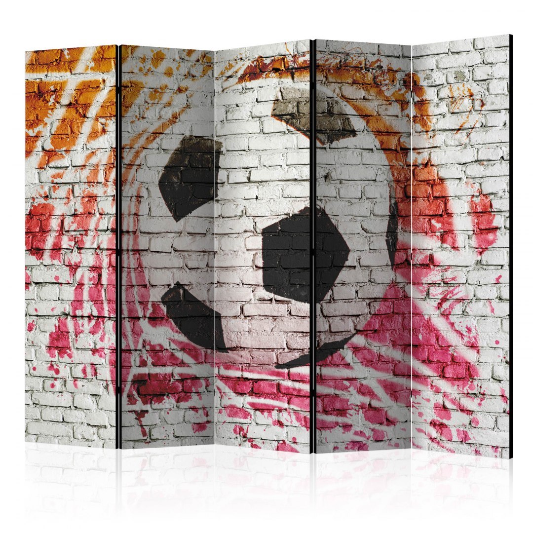 Parawan 5-częściowy - Street football II Parawan 5-częściowy - Street football II