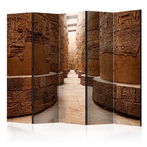 Parawan 5-częściowy - Świątynia w Karnak, Egipt II