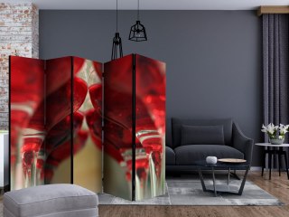 Parawan 5-częściowy - Wine bar II