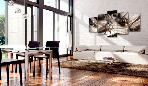 OBRAZ NA ŚCIANĘ DO SALONU, 100 x 50 cm, 5 CZĘŚCIOWY - Galaktyka tańca OBRAZ NA ŚCIANĘ DO SALONU, 100 x 50 cm, 5 CZĘŚCIOWY - Galaktyka tańca