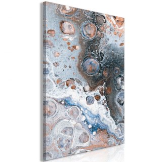 Obraz - Blue Sienna Marble pionowy