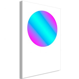Obraz - Gradient w kole pionowy