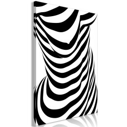 Obraz - Kobieta zebra (1-częściowy) pionowy
