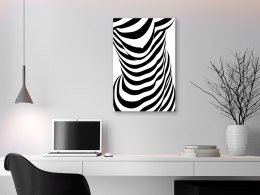 Obraz - Kobieta zebra (1-częściowy) pionowy