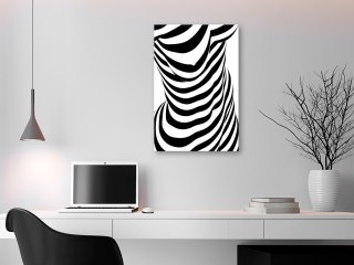 Obraz - Kobieta zebra pionowy
