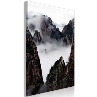Obraz - Mgła nad Huang Shan pionowy