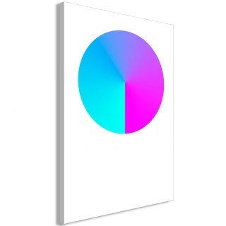 Obraz - Neonowy gradient pionowy