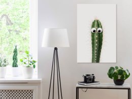 Obraz - Żywy kaktus (1-częściowy) pionowy