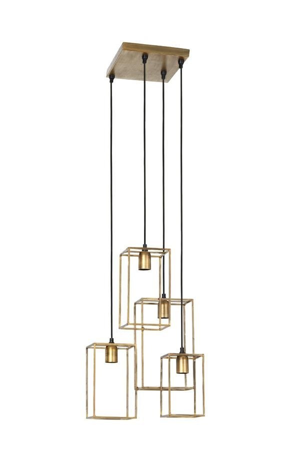 Lampa wisząca Marley antyczne złoto Lampa wisząca Marley antyczne złoto