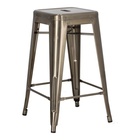 METALOWY HOKER ARTPRO LOFT, INDUSTRIALNY STOŁEK BAROWY, DO KUCHNI, 66 CM METALOWY HOKER ARTPRO LOFT, INDUSTRIALNY STOŁEK BAROWY, DO KUCHNI, 66 CM