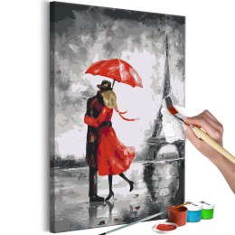 Obraz do samodzielnego malowania - Pod parasolką