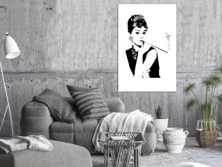 Obraz - Audrey (1-częściowy) pionowy