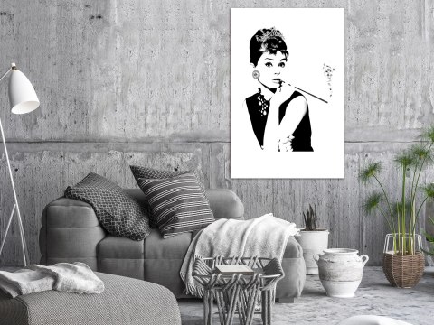 Obraz - Audrey (1-częściowy) pionowy Obraz - Audrey (1-częściowy) pionowy