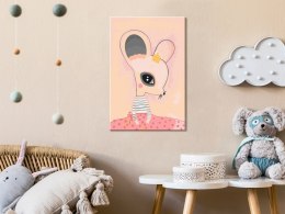 Obraz do samodzielnego malowania - Zawstydzona myszka