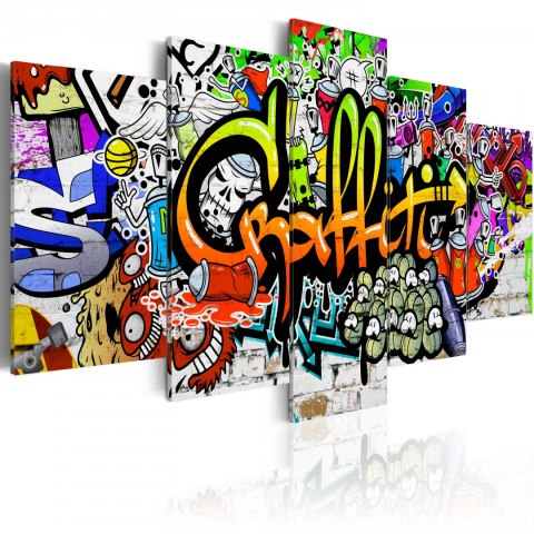 Obraz - Artystyczne graffiti Obraz - Artystyczne graffiti