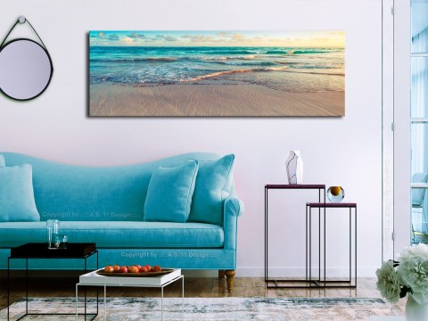 Obraz - Plaża w Punta Cana (1-częściowy) wąski Obraz - Plaża w Punta Cana (1-częściowy) wąski