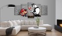 Obraz - Super Mario Mushroom Cop (Banksy)