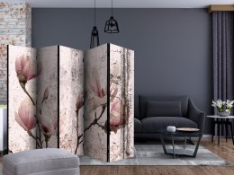 Parawan 5-częściowy - Magnoliowa zasłona II [Room Dividers]