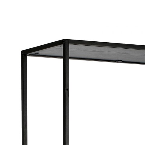 Regał Seaford IV Czarny, METALOWY, LOFT, 6 półek Regał Seaford IV Czarny, METALOWY, LOFT, 6 półek